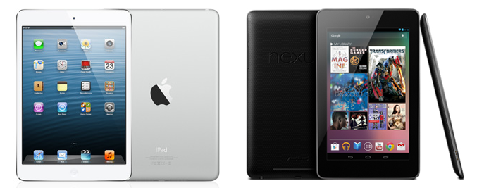 iPad Mini vs Nexus 7