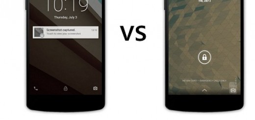 Android L vs Android Kitkat