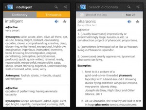 Dictionary app screenshot